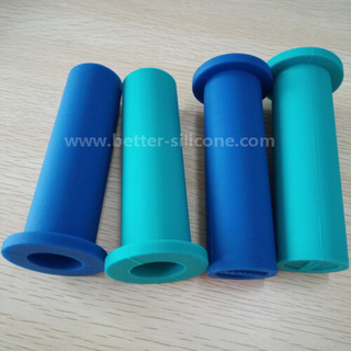 New Design Thread Anti-Slip Silicone Hand Grips for Motorcycle Bike