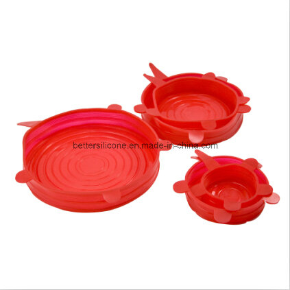 Food Standard Spill Stopper Silicone Lids