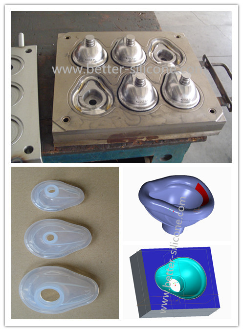 Custom Made China Precision Medical Silicon Moulding