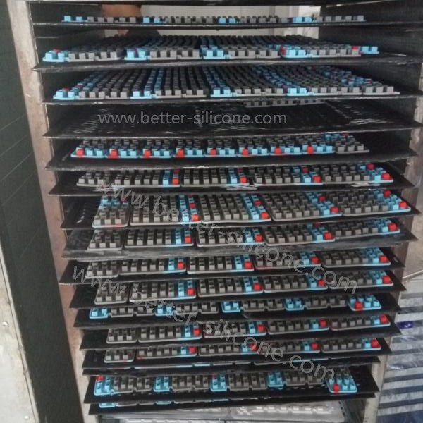 Electrically Conductive Ink Printing Rubber Keypad