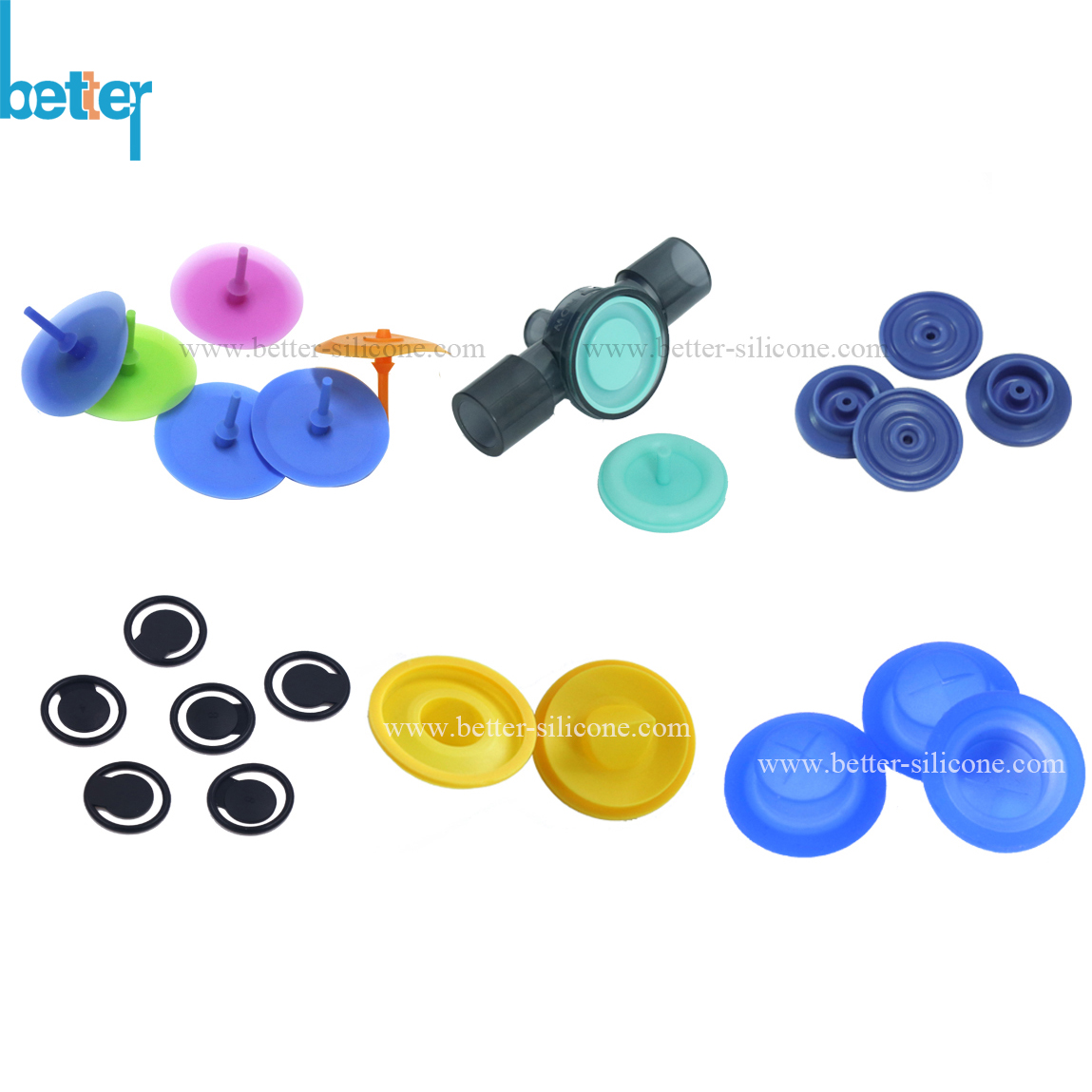 Respirator Silicone Rubber Valve 