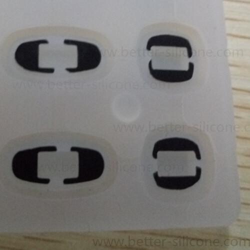 silicone Electrically Conductive Printing keypad