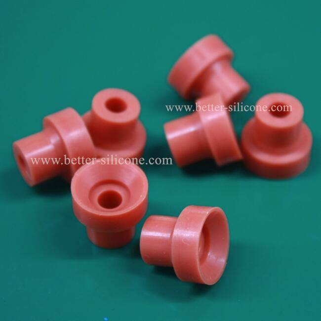 Custom Elastomer Plastic Silicone Rubber Bushing from China