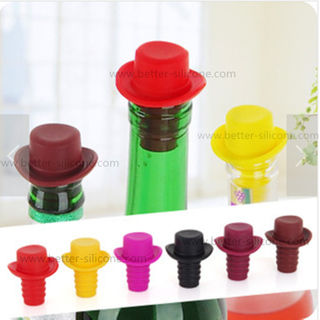 Rubber Silicone Wine Bottle Stoppers from China manufacturer