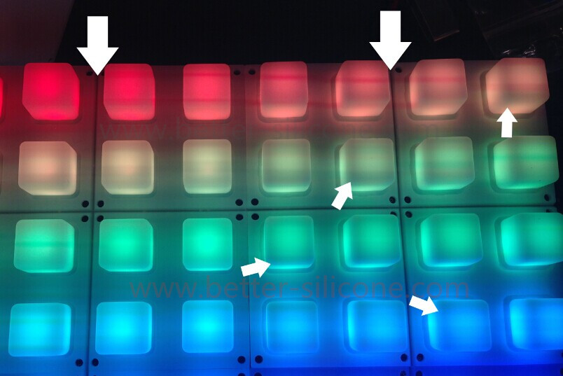 Translucent Silicone Backlit Keypad