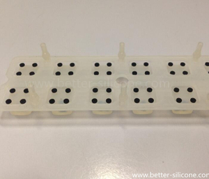 Electrically Rubber Conductive Printing Keypad