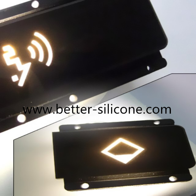 Plastic Rubber Keyboard with Key Cover Cap
