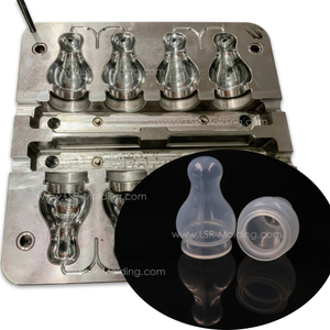 Food Grade Liquid Silicone Molding for Baby Bottle Nipples 