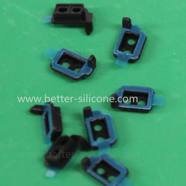 Silicone Rubber 3M Tape Adhesive Backed Washer from China manufacturer