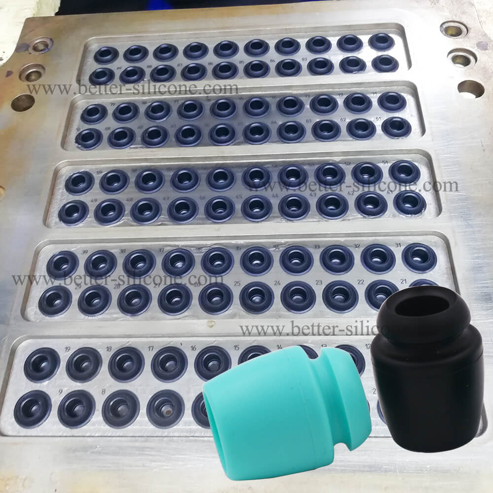 Silicone Rubber Compression Molding for Grommet