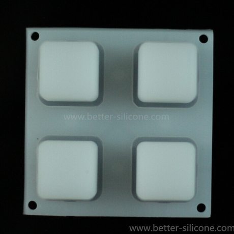 Translucent Silicone Backlight Button Pad