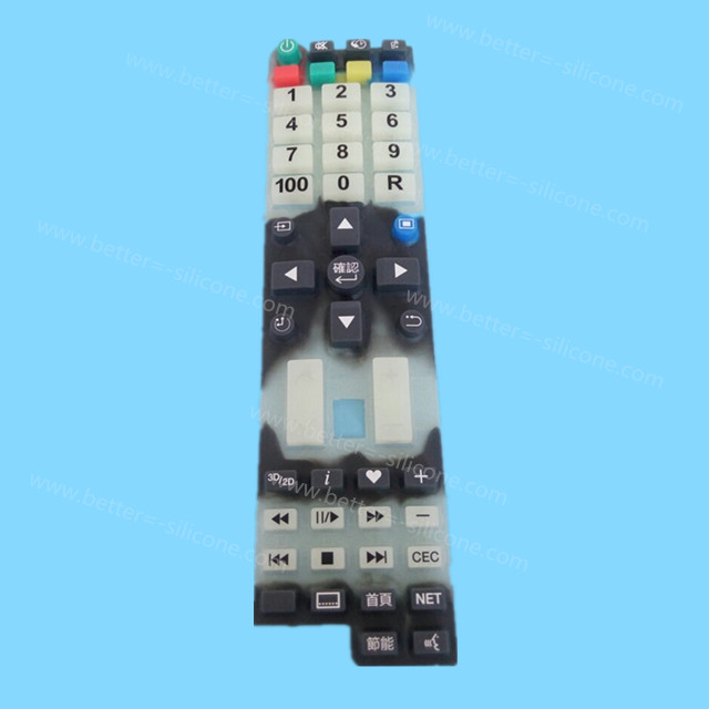 Custom Silk Screen Printing Silicone Rubber Keypad