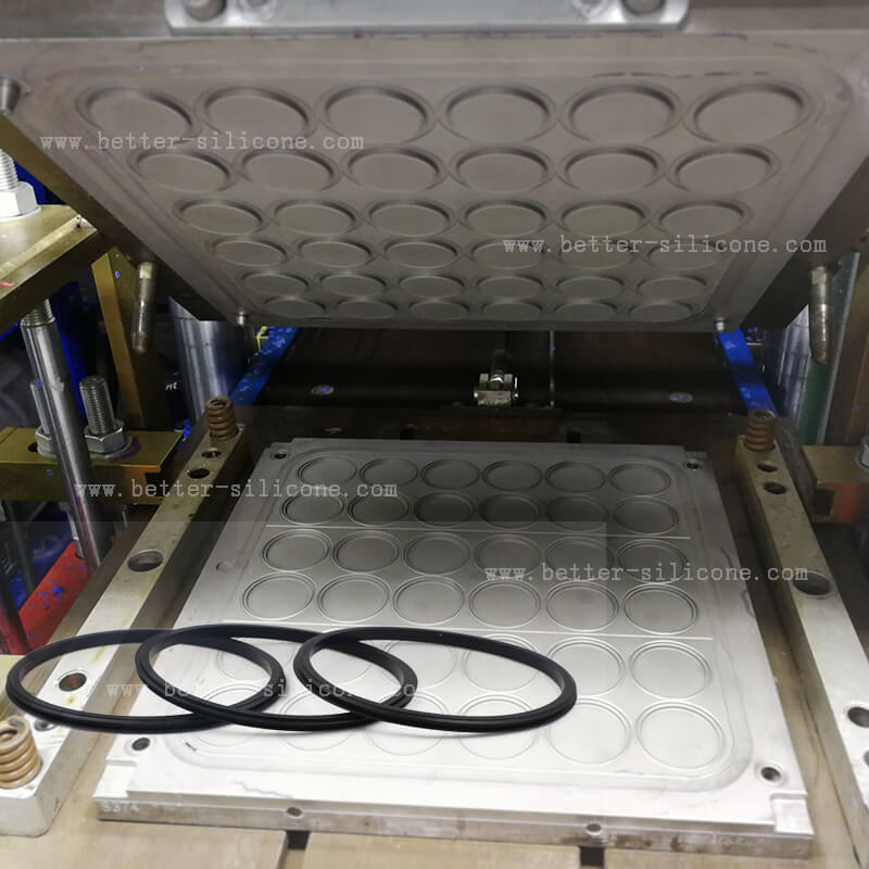 Custom Silicone Rubber Compression Molds for Bellows