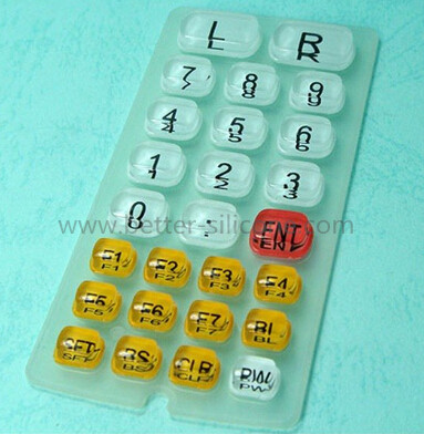 Elastomer Silicone Rubber Epoxy Keypad