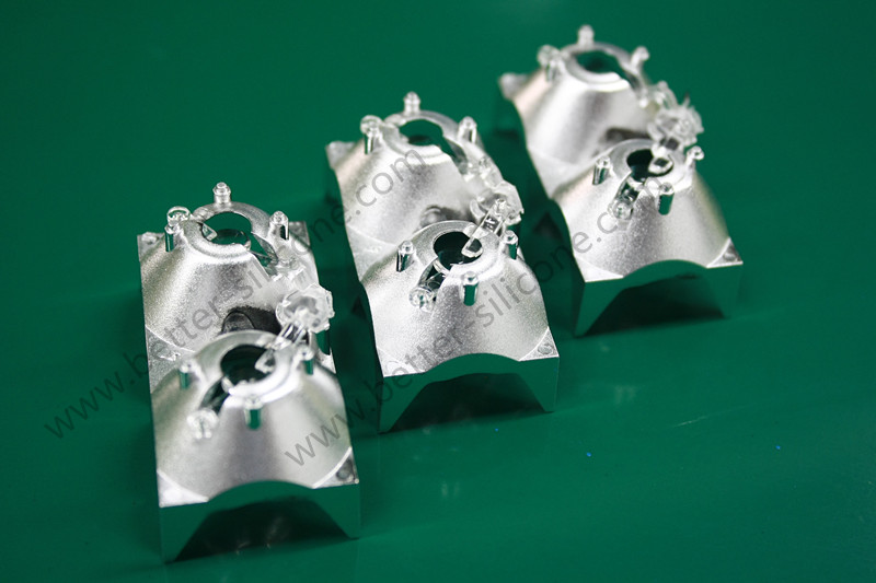 Electroplating Aluminum PC Led lighting cover