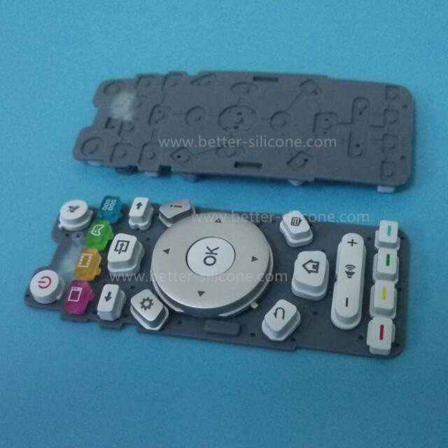 Plastic Silicone Keypad for Remote Controller