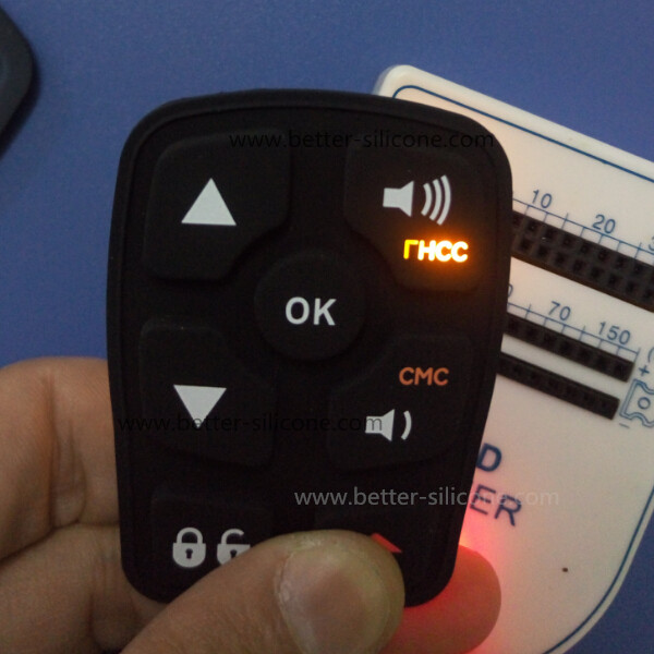 Customize Elastomer Rubber Silicone Laser Etched Keyboard